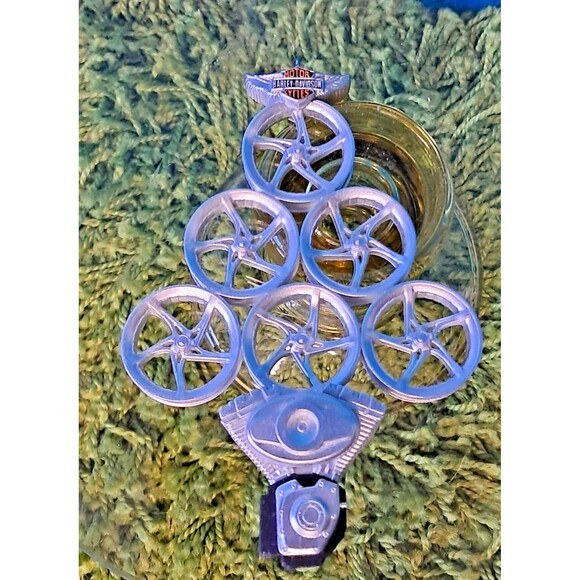 2011 NEW Hallmark Happy Harley Days Harley-Davidson Motorcycles Harley Tree - Picture 3 of 5